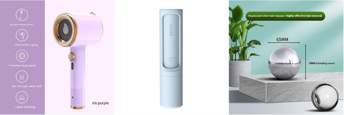 Travel Garment Steamer – Mini Handheld Fabric Iron for Quick Wrinkle Removal