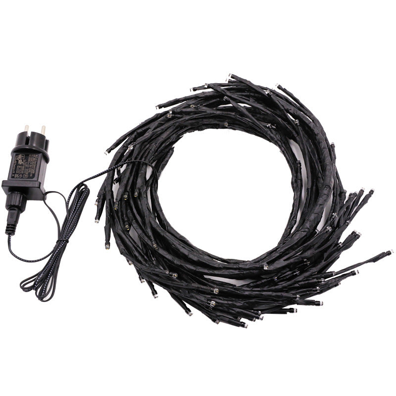 LED String Lights – Colored Rattan Decorative Lights for Room Ambience